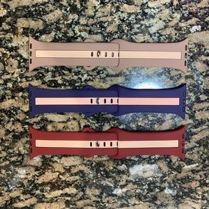New Sports Band compatible with iWatch Pack of 3